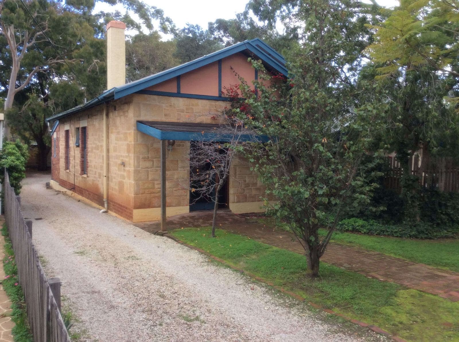 The original Fullarton Park Dental building before renovation: the stone property Dr. Michael Filosi bought and transformed over ten years in Adelaide